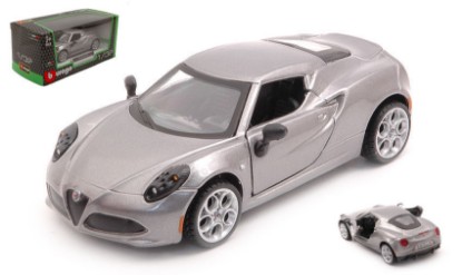 Immagine di ALFA ROMEO 4C SILVERGUN 1:32