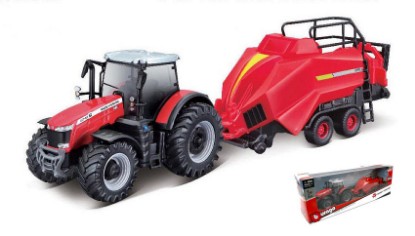 Immagine di MASSEY FERGUSON 8740S + ROTOBALL cm 10 + 14