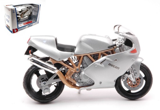 Immagine di DUCATI SUPERSPORT 900FE SILVER 1:18