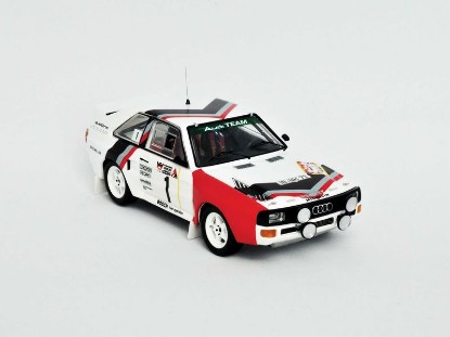 Immagine di AUDI QUATTRO N.1 1st 3 STADTE RALLY 1984 ROHRL-GEIST.FRIDAY VERSION 1:43