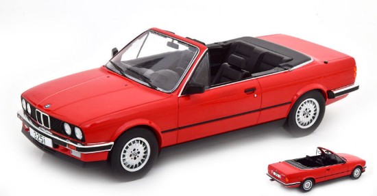 Immagine di BMW 325i (E30) CONVERTIBLE RED 1:18