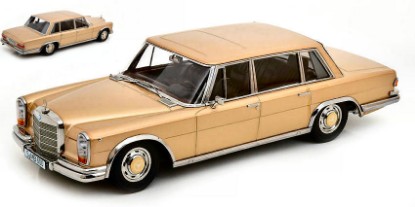 Immagine di MERCEDES 600 SWB W100 1963 LIGHT GOLD METALLIC 1:18