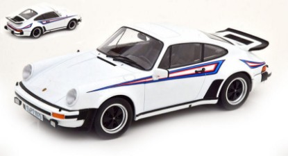 Immagine di PORSCHE 911 (930) TURBO 3.0 1976 WHITE/MARTINI 1:18