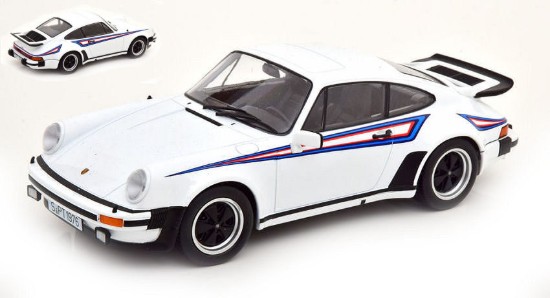Immagine di PORSCHE 911 (930) TURBO 3.0 1976 WHITE/MARTINI 1:18