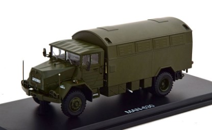 Immagine di MAN 630 GERMAN ARMED FORCES CASE-TRUCK OLIVE 1:43