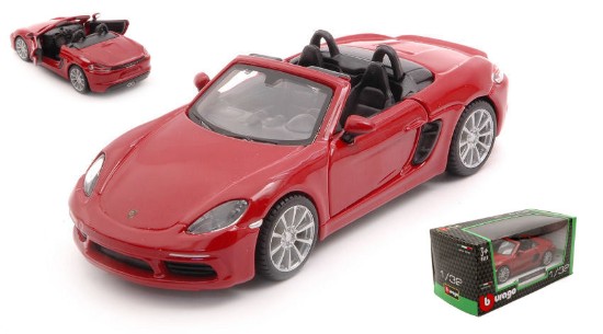 Immagine di PORSCHE 718 BOXSTER AMARANT RED 1:32