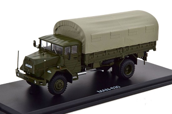 Immagine di MAN 630 GERMAN ARMED FORCES PP-TRUCK OLIVE 1:43