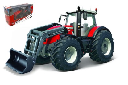 Immagine di MASSEY FERGUSON 8740S + FRONT LOADER cm 10