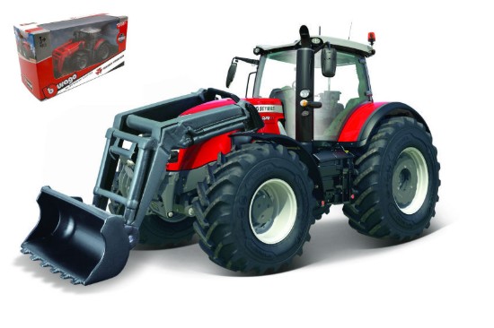 Immagine di MASSEY FERGUSON 8740S + FRONT LOADER cm 10