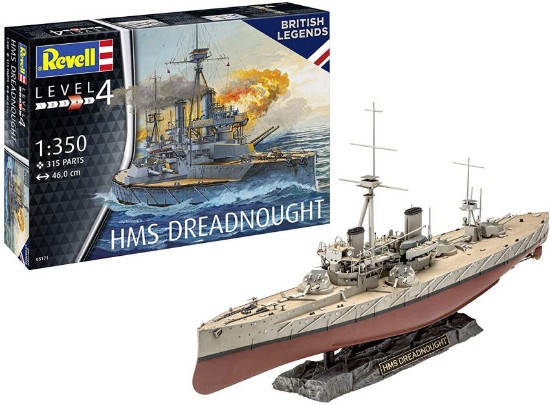 Immagine di HMS DREADNOUGHT KIT 1:350