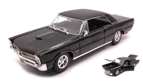 Immagine di PONTIAC GTO HURST 1965 BLACK 1:18