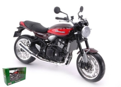 Immagine di KAWASAKI Z900RS BROWN/RED 1:12