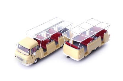 Immagine di BARKAS B 1000 AUSSICHTSWAGEN EXPRESS 800 1965 YELLOW 1:43