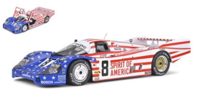 Immagine di PORSCHE 956 LH N.8 LM 1986 FOLLMER-MORTON-MILLER 1:18