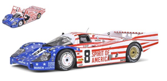 Immagine di PORSCHE 956 LH N.8 LM 1986 FOLLMER-MORTON-MILLER 1:18