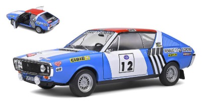 Immagine di RENAULT 17 MK1 N.12 RALLYE PRESS ON REGARDL.1974 THERIER-DELFERIER 1:18