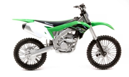Immagine di KAWASAKI KX250F GREEN 1:10