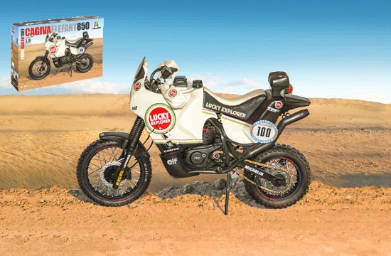 Immagine di CAGIVA ELEPHANT 850 PARIS-DAKAR 1987 KIT 1:9