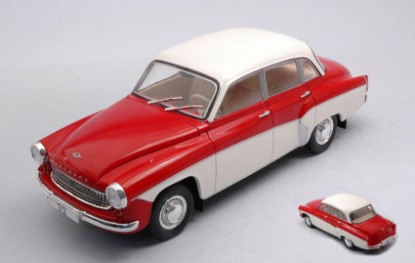 Immagine di WARTBURG 312 RED/WHITE 1:24