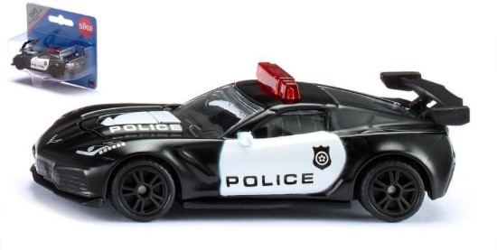 Immagine di CHEVROLET CORVETTE ZR1 POLIZIA mm 80 BLISTER
