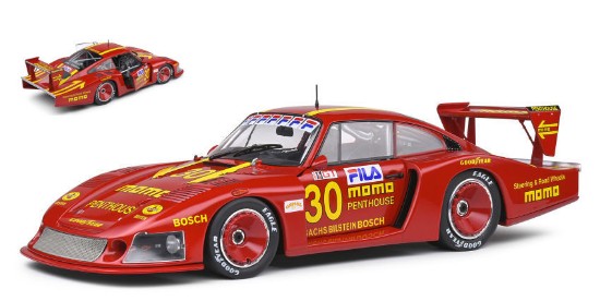 Immagine di PORSCHE 935 MOBYDICK N.30 DRM NORISRING 1981 MORETTI 1:18