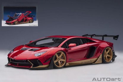 Immagine di LIBERTY WALK LB-WORKS 2018 LAMBORGHINI AVENTADOR LIMITED RED 1:18