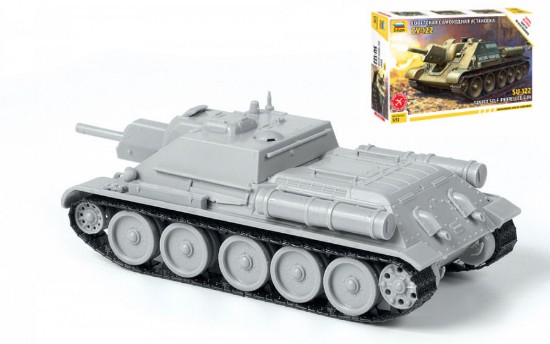 Immagine di SU-122 SOVIET TANK DESTROYER KIT 1:72