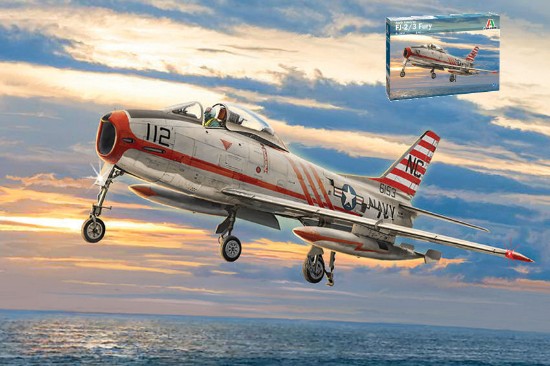 Immagine di NORTH AMERICAN FJ-2/3 FURY KIT 1:48