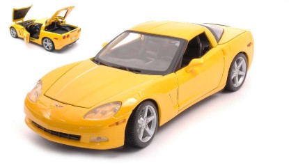 Immagine di CHEVROLET CORVETTE COUPE' 2005 YELLOW 1:18