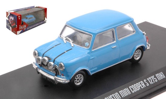 Immagine di AUSTIN MINI COOPER S 1275 MKI "THE ITALIAN JOB 1969" LIGHT BLUE 1:43