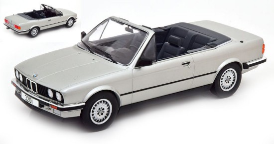 Immagine di BMW 325i (E30) CONVERTIBLE SILVER 1:18