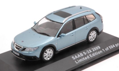 Immagine di SAAB 9-3X 2009 SILVER-BLUE 1:43