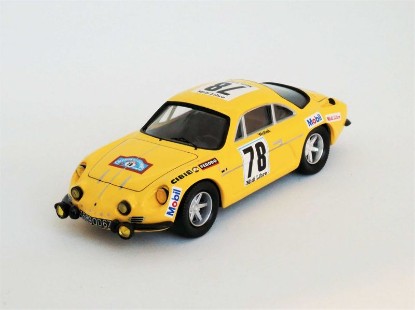 Immagine di ALPINE A110 10th CREITERIUM DES CEVENN.1969 WOLLEK-DE LA GRANDRIVE 1:43