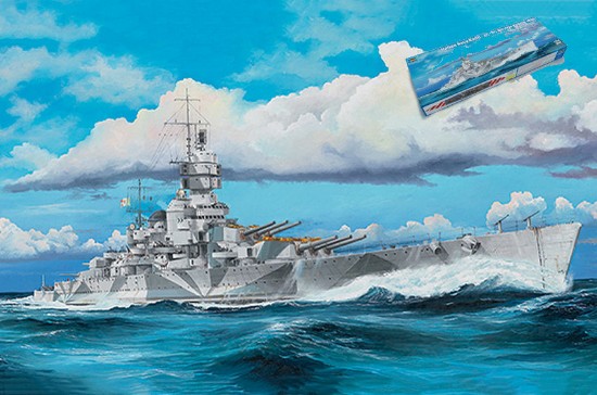 Immagine di NAVE VITTORIO VENETO 1940 KIT 1:350
