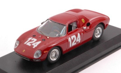 Immagine di FERRARI 250 LM N.124 WINNER GP MUGELLO 1965 CASONI-NICODEMI 1:43