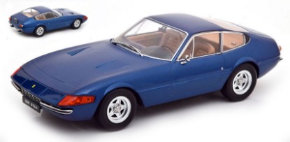 Immagine di FERRARI 365 GTB/4 DAYTONA COUPE' 2 SERIES 1971 BLUE METALLIC 1:18