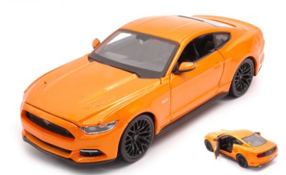 Immagine di FORD MUSTANG GT 2015 ORANGE 1:24