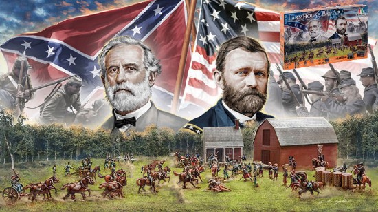 Immagine di AMERICAN CIVIL WAR FARMHOUSE BATTLE KIT 1:72