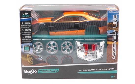 Immagine di CHEVROLET CAMARO SS 2010 ORANGE KIT 1:24