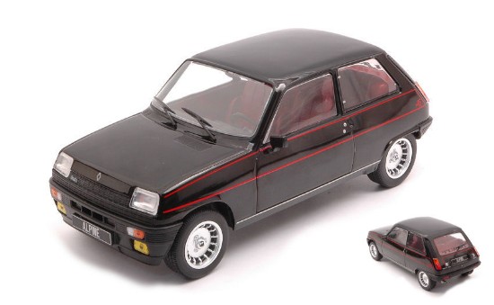 Immagine di RENAULT 5 ALPINE BLACK DECORATED 1:24