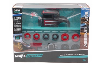 Immagine di FORD MODEL A 1929 HOT ROD BLACK KIT 1:24