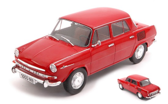 Immagine di SKODA 1000 MB RED 1:24