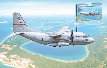 Immagine di C-27 J/G 222 SPARTAN KIT 1:72