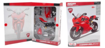 Immagine di DUCATI 1199 PANIGALE RED KIT 1:12