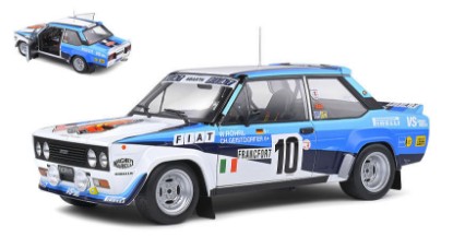 Immagine di FIAT 131 ABARTH N.10 RALLY MONTE CARLO 1980 W.ROHRL-CH.GEISTDORFER 1:18
