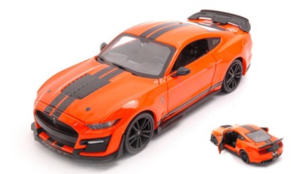 Immagine di FORD MUSTANG SHELBY GT500 2020 ORANGE 1:24