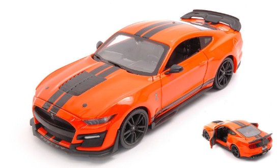 Immagine di FORD MUSTANG SHELBY GT500 2020 ORANGE 1:24