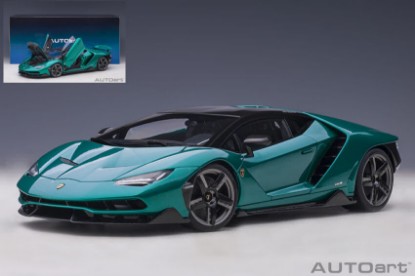 Immagine di LAMBORGHINI CENTENARIO 2016 VERDE ARTEMIS/METALLIC GREEN 1:18