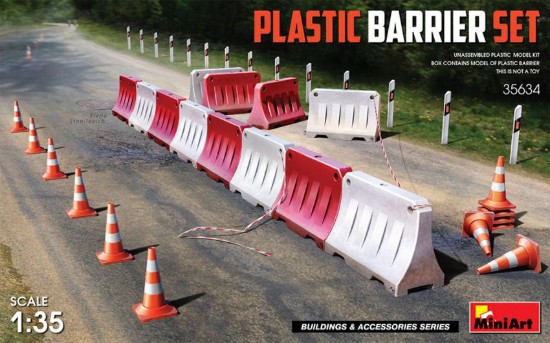 Immagine di PLASTIC BARRIER SET KIT 1:35