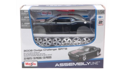 Immagine di DODGE CHALLENGER SRT8 2008 BLACK KIT 1:24